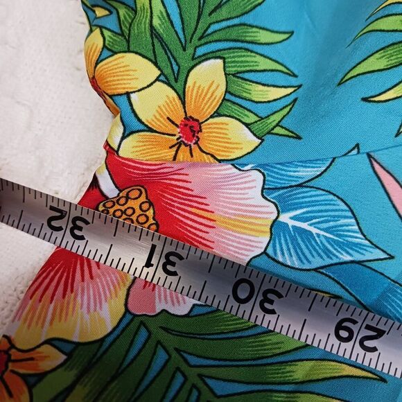 Hawaiian Shirt Men's size 4XL Short Sleeve Button Front 100% Polyester - Picture 7 of 9